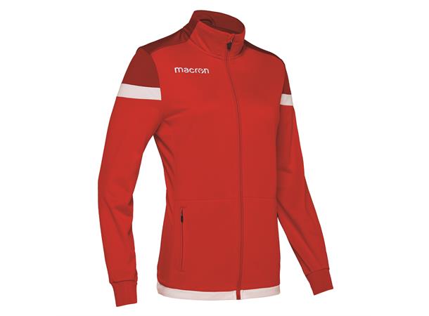 Anuket Full Zip Top Dame RED/WHT M Utgående model 
