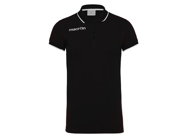 Desi Polo BLK/WHT XS Poloskjorte til dame i bomull 