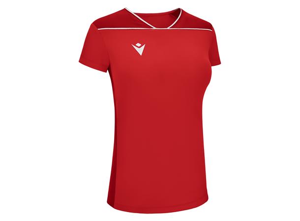 Zinc Womens Match Day Shirt RED/WHT S Teknisk spillerdrakt til dame 