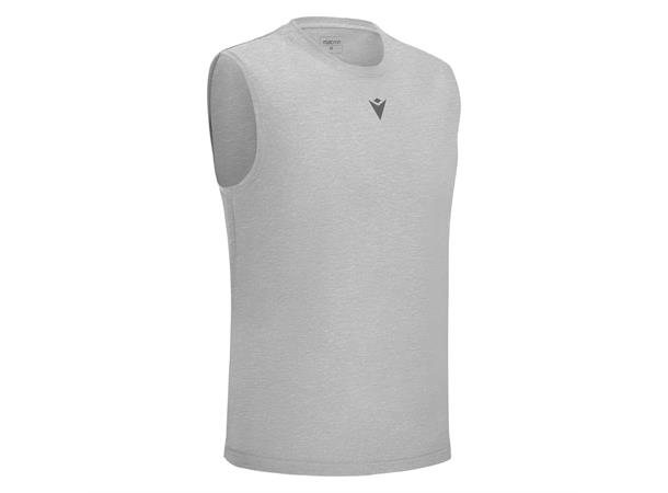 MP151 Hero SL Shirt GRY XS Armløs T-skjorte i bomull- Unisex 