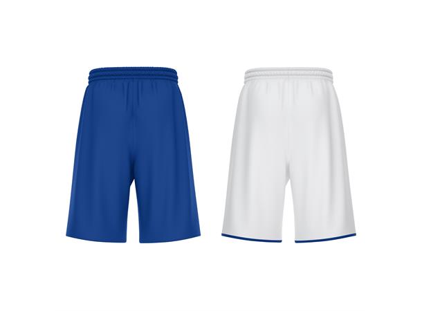 X500 Basket Shorts ROY/WHT 3XL Vendbar teknisk basketshorts - Unisex 